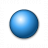 Bullet Ball Blue Icon 48x48