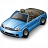 Car Convertible Blue Icon 48x48