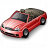 Car Convertible Red Icon 48x48