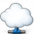 Cloud Computing Network Icon 48x48