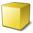 Cube Yellow Icon 48x48