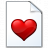 Document Heart Icon 48x48