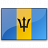 Flag Barbados Icon 48x48