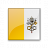 Flag Vatican City Icon 48x48