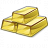 Gold Bars Icon 48x48