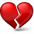 Heart Broken Icon 48x48