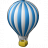 Hot Air Balloon Icon 48x48