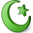 Islamic Crescent Icon 48x48
