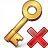 Key Delete Icon 48x48