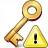 Key Warning Icon 48x48