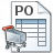 Purchase Order Cart Icon 48x48