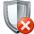 Shield Error Icon 48x48