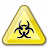 Sign Warning Biohazard Icon 48x48