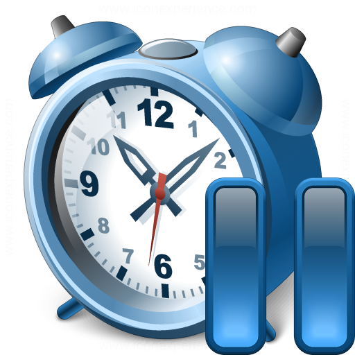 Alarmclock Pause Icon