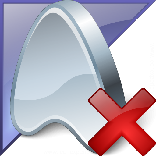 Application Enterprise Delete Icon