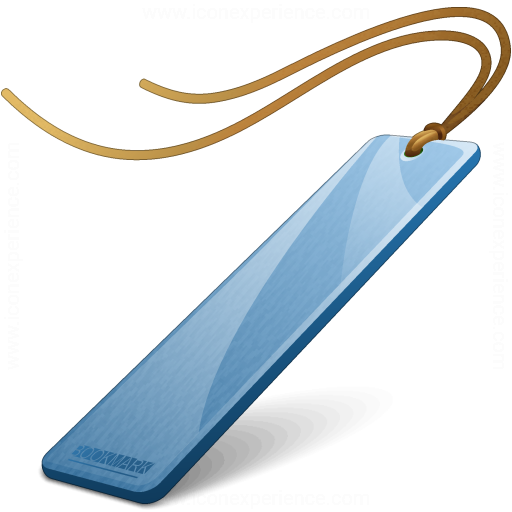 Bookmark Blue Icon