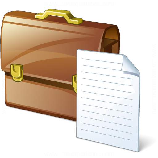 Briefcase 2 Document Icon