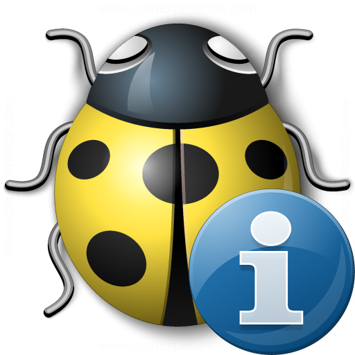 Bug Yellow Information Icon