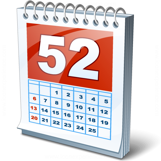 IconExperience » V-Collection » Calendar 52 Icon