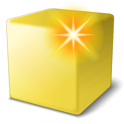 Cube Yellow New Icon