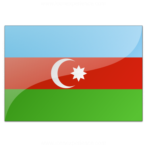 Flag Azerbaijan Icon