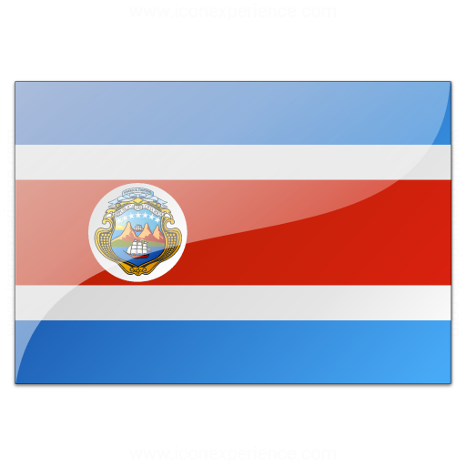 Flag Costa Rica Icon