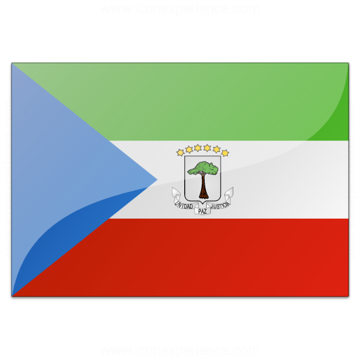 Flag Equatorial Guinea Icon