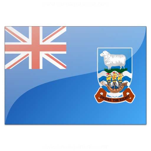 Flag Falkland Islands Icon