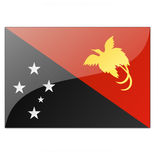 Flag Papua New Guinea Icon