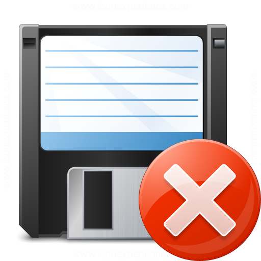 Floppy Disk Error Icon