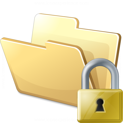 Folder Lock Icon