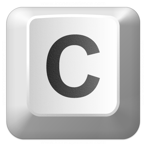 Keyboard Key C Icon