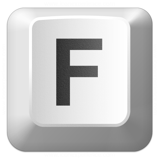 Keyboard Key F Icon