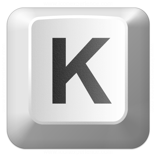 Keyboard Key K Icon