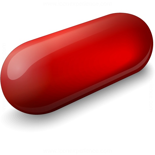 Pill 2 Red Icon