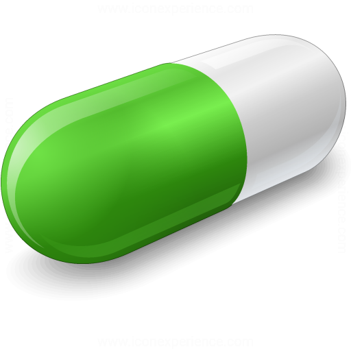 Pill Green Icon