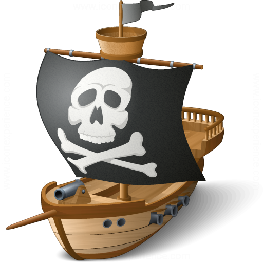 Pirates Ship Icon