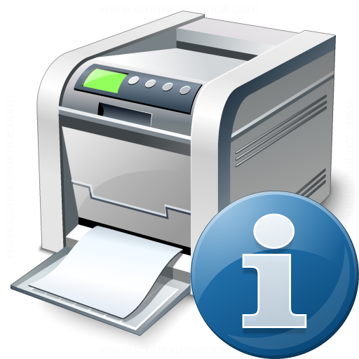 Printer Information Icon