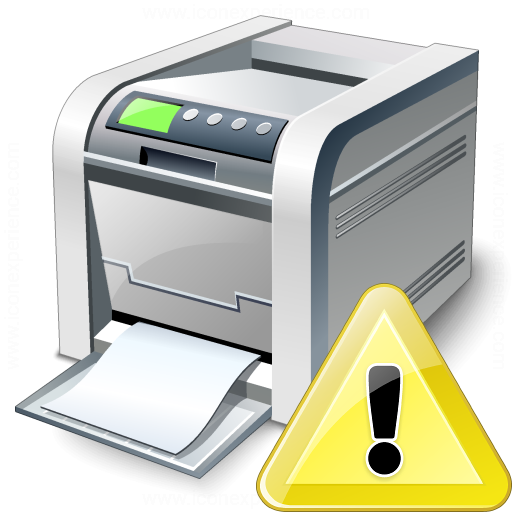 Printer Warning Icon