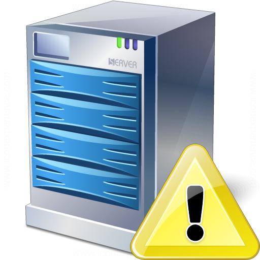 Server Warning Icon