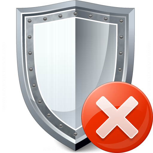 Shield Error Icon
