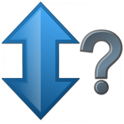 Sort Up Down Question Icon