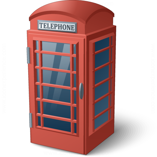 Telephone Box Icon