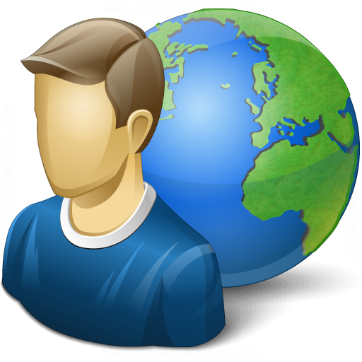 User Earth Icon