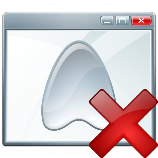 Window Application Delete Icon