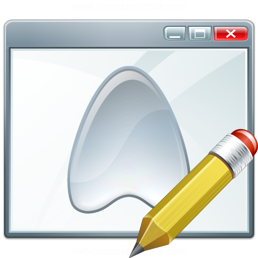 Window Application Edit Icon