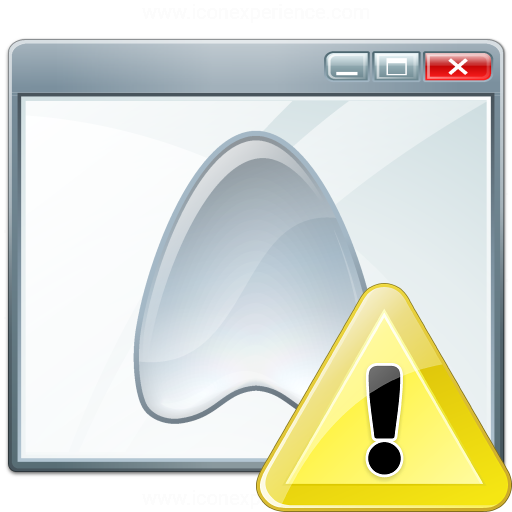 Window Application Warning Icon
