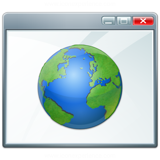 Window Earth Icon