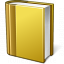 Book Yellow Icon 64x64