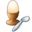Breakfast Egg Icon 64x64